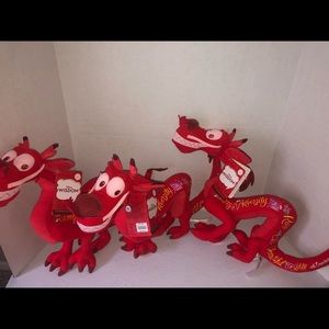 Disney Wisdom Memories Plush Mushu Mulan February